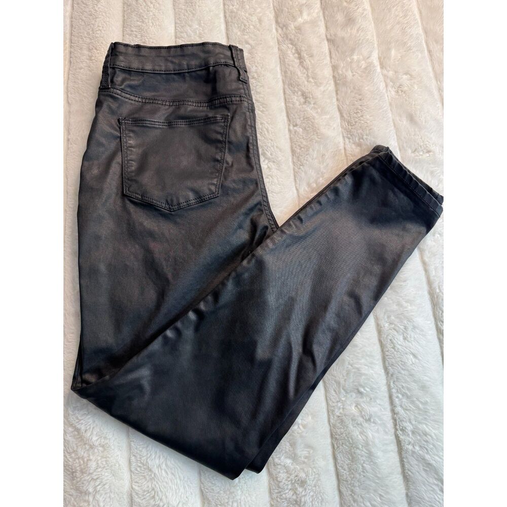 Universal Thread Women's High-Rise Skinny Faux Leather Pants Black Size 10|30R